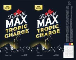Labatt Max Tropic Charge May 2017