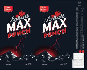 Labatt Max Punch May 2017