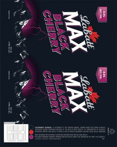 Labatt Max Black Cherry May 2017