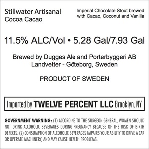 Stillwater Artisanal Cocoa Cacao May 2017