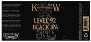 Keweenaw Brewing Company, LLC Llevel 92 Black IPA