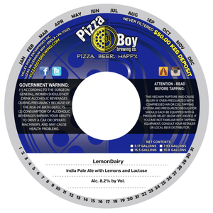 Pizza Boy Brewing Co. Lemondairy