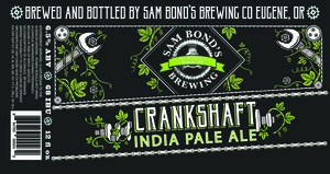 Sam Bond's Brewing Crankshaft India Pale Ale