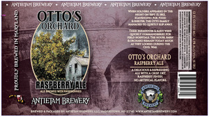 Antietam Brewery Otto's Orchard Raspberry Ale