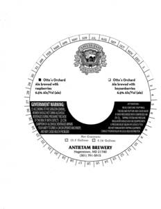 Antietam Brewery Otto's Orchard