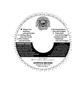 Antietam Brewery Witness Tree Nut Brown