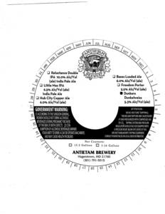 Antietam Brewery Dunkers Dunkelweiss
