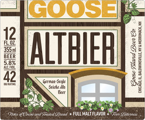 Goose Island Beer Co. Goose Altbier May 2017