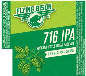 Flying Bison 716 IPA May 2017