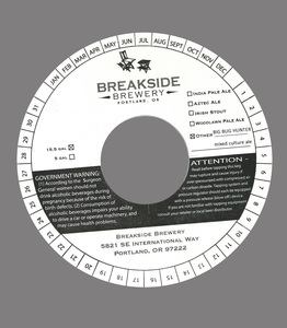 Breakside Brewery Big Bug Hunter May 2017