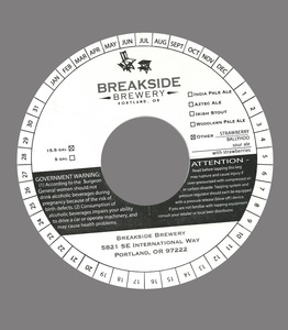 Breakside Brewery Strawberry Ballyhoo