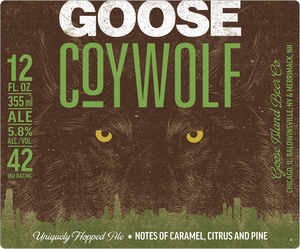 Goose Island Beer Co. Goose Coywolf