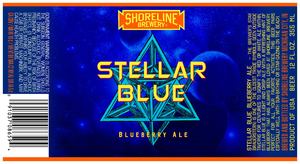 Shoreline Brewery Stellar Blue Blueberry Ale