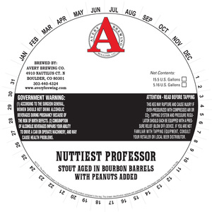 Avery Brewing Co. Nuttiest Professor