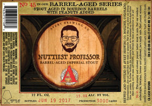 Avery Brewing Co. Nuttiest Professor May 2017