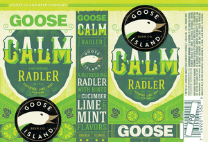 Goose Island Beer Company Goose Calm Radler May 2017