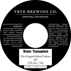 Brain Transplant Dry-hopped Mixed Culture Ale