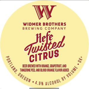 Widmer Brothers Brewing Company Twisted Citrus May 2017