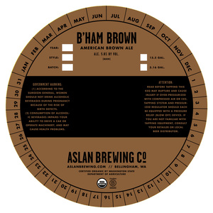 B'ham Brown American Brown Ale