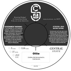 Central State Brewing Ollie May 2017