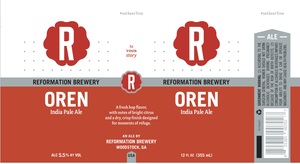 Reformation Brewery Oren