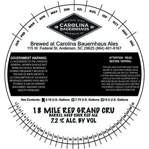 18 Mile Red Grand Cru Barrel Aged Sour Red Ale