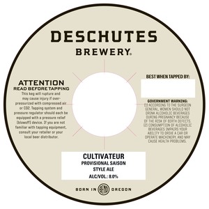 Deschutes Brewery Cultivateur May 2017