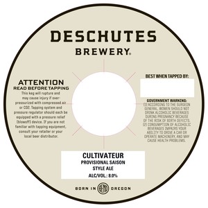 Deschutes Brewery Cultivateur