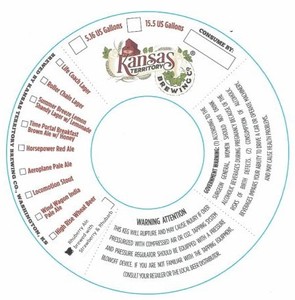 Kansas Territory Brewing Co. Rhuberry Ale