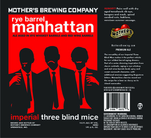 Mother's Brewing Company Rye Barrel Manhattan Itbm