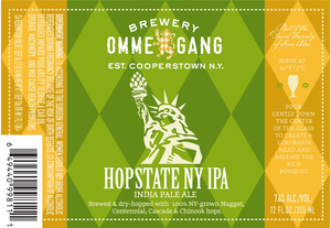 Ommegang Hopstate Ny IPA