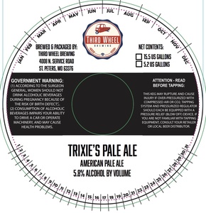 Third Wheel Trixie's Pale Ale