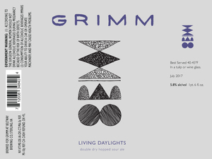 Grimm Living Daylights May 2017