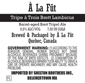 A La Fut Tripe À Trois Brett Lambicus