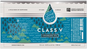 Good River Beer Class V Colorado IPA May 2017