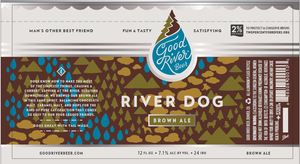 Good River Beer River Dog Brown Ale May 2017