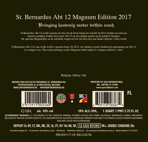 St. Bernardus Abt 12 May 2017