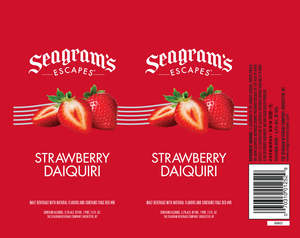 Seagram's Escapes Strawberry Daiquiri May 2017