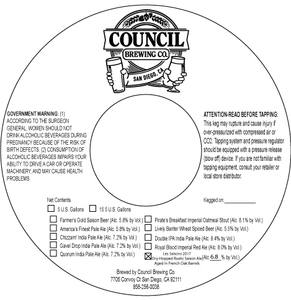 Council Brewing Co. Les Saisons