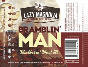 Lazy Magnolia Brewing Company Bramblin Man