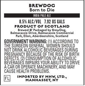 Brewdog Born To Die