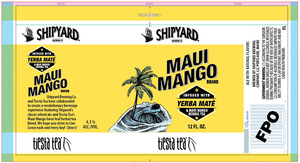 Shipyard Maui Mango Brand June 2017