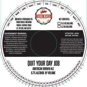Third Wheel Brewing Quit Your Day Job May 2017