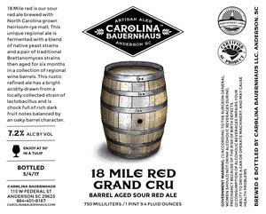 18 Mile Red Grand Cru Barrel Aged Sour Red Ale