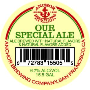 Anchor Our Special Ale May 2017