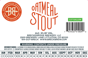 Breckenridge Brewery Oatmeal Stout