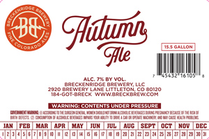 Breckenridge Brewery Autumn Ale