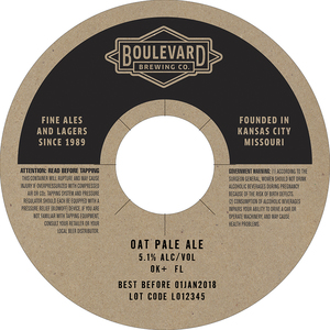 Boulevard Oat Pale Ale