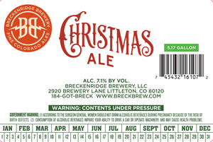 Breckenridge Brewery Christmas Ale