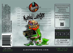 Alosta Brewing Co. Manky Langer Irish Red